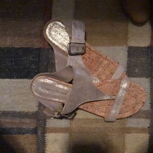 Donald J. Pilner Wedge Sandals